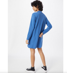 Levi's T-Shirt Longsleeve Kleid Shirtkleid Oversize Shirt royal blau