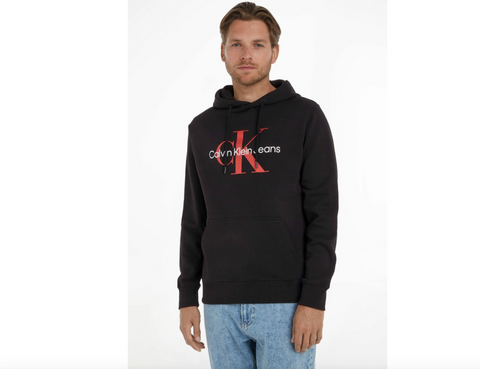 Calvin Klein Jeans CK Hoodie Herren Kapuzensweatshirt