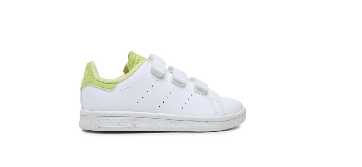 Adidas Stan Smith Kinderschuhe Sneakers weiB grun GW4537 Sportsgeiz