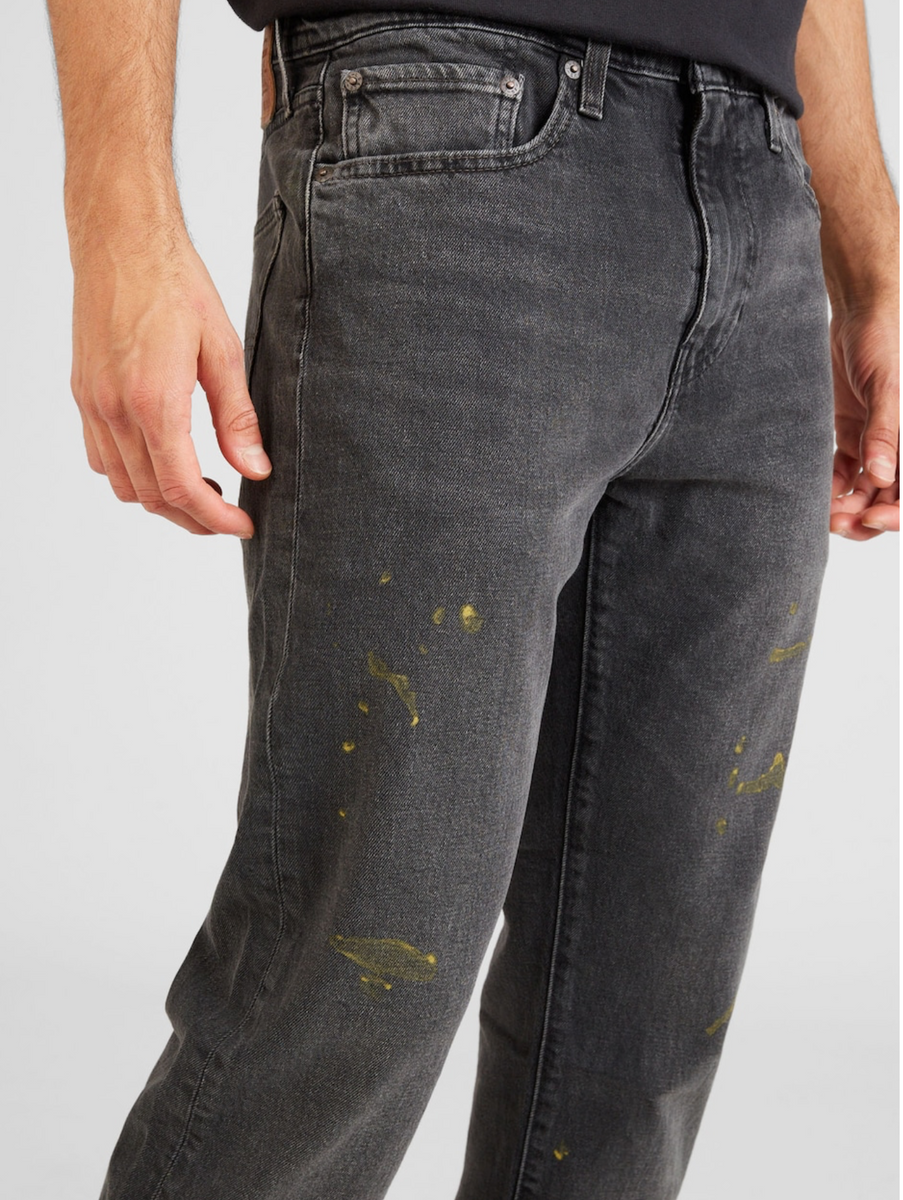 Levi s Jeans 502 Taper Herren Jeans black painted Sportsgeiz