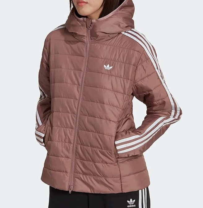 Adidas Originals Damen Steppjacke HOODED PREMIUM SLIM JACKET