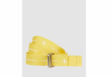 Calvin Klein Jeans Slider Belt Gürtel Super Lemon Gelb Herren Damen