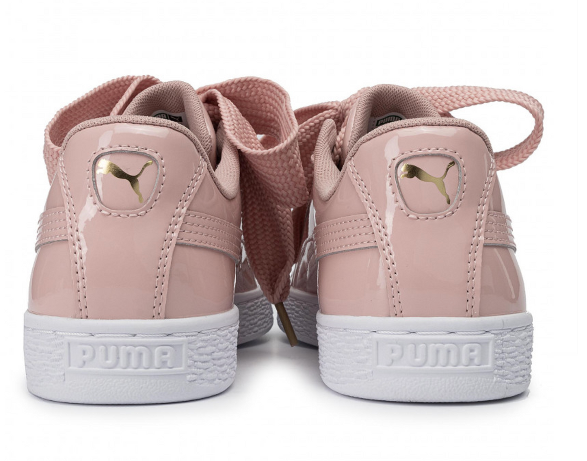 Puma Basket Heart Patent Damen Sneaker Turnschuhe Sportschuhe