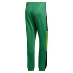 Adidas Original Herren 3 Streifen Hose Jogginghose Grün Gelb Retro Jamaika - Sportsgeiz