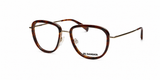 Jill Sander Damen Brille Brillengestell Olive Havanna J2001
