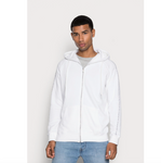 Replay Zip Hoodie Kapuzensweatshirt Sweatjacke weiß