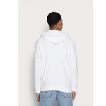 Replay Zip Hoodie Kapuzensweatshirt Sweatjacke weiß