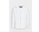 Replay Zip Hoodie Kapuzensweatshirt Sweatjacke weiß