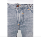 CAMP DAVID Herren Jeans Hose Waschung Regular Fit Vintage Style grau
