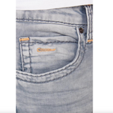 CAMP DAVID Herren Jeans Hose Waschung Regular Fit Vintage Style grau