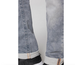 CAMP DAVID Herren Jeans Hose Waschung Regular Fit Vintage Style grau