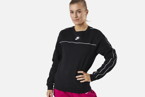 Nike Sportswear Crew DamenSweatshirt schwarz