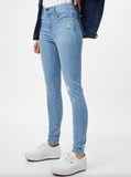 Levi's 720 Damen High Rise Super Skinny Jeans hellblau slim