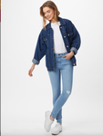 Levi's 720 Damen High Rise Super Skinny Jeans hellblau slim