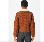 Levi's Sherpa Trucker Jacket Jeansjacke braun kariert