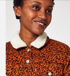 Levi's Sherpa Trucker Jacket Jeansjacke braun kariert