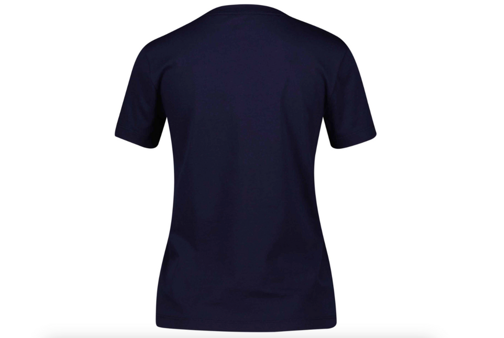 T-shirt Cotone Con Logo GANT REG SHIELD - T-shirt Basic - Evening Blue/blu Scuro T-shirt Logo Gant T-shirt Cotone Con Logo GANT REG SHIELD - T-shirt Basic - Evening Blue/blu Scuro T-shirt Logo Gant