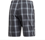 Adidas Herren Badehose Badeshorts Sommer kariert grau