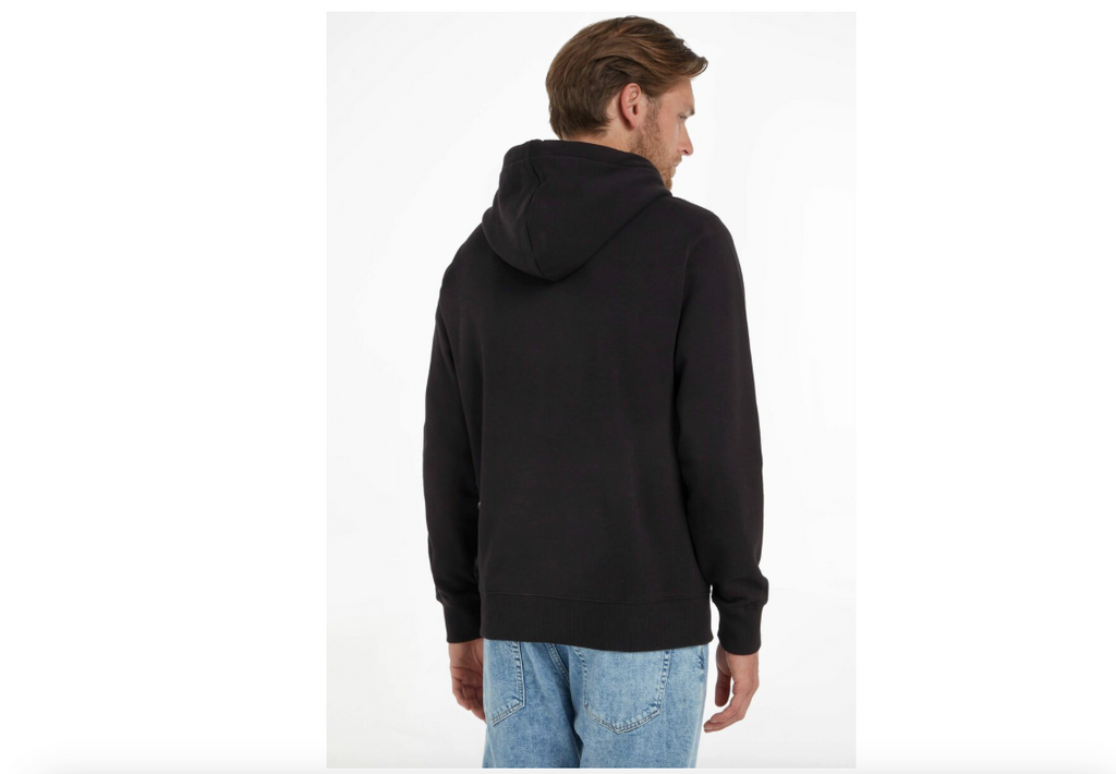 Calvin Klein CK Jeans Hoodie Kapuzensweatshirt schwarz – Sportsgeiz