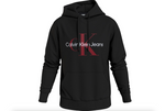 Calvin Klein CK Jeans Hoodie Kapuzensweatshirt schwarz