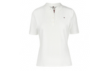 Tommy Hilfiger Damen Poloshirt Tee Essential Shirt weiß