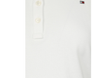 Tommy Hilfiger Damen Poloshirt Tee Essential Shirt weiß