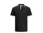 Jack & Jones Poloshirt NOS Polo T-Shirt Herren Sommer schwarz