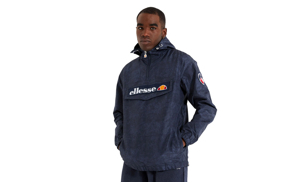 Ellesse Windbreaker Mont 2 Caustic Herbstjacke Herren dunkelblau Sportsgeiz