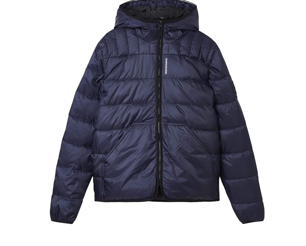 Calvin Klein Jeans Padded Jacket Steppjacke Winterjacke dunkelblau –  Sportsgeiz