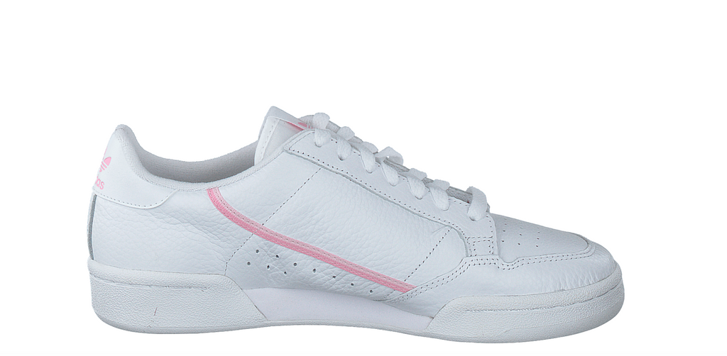Adidas continental 80 weiss top rosa