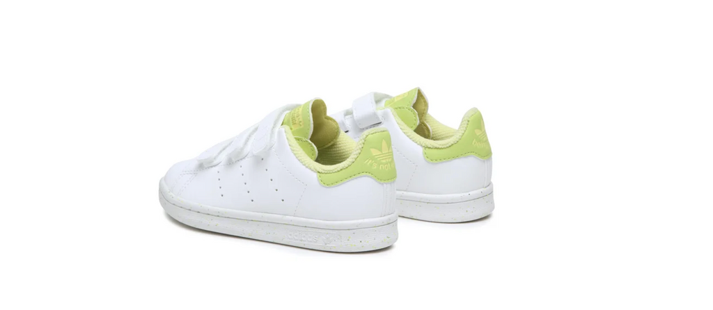Adidas Stan Smith Kinderschuhe Sneakers weiB grun GW4537 Sportsgeiz