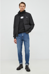Calvin Klein Jeans ROLL NECK Strickpullover Rollkragen schwarz
