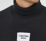 Calvin Klein Jeans ROLL NECK Strickpullover Rollkragen schwarz
