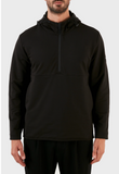 Calvin Klein Troyer Hoodie Q-Zip Freefit Herren Sweatshirt schwarz