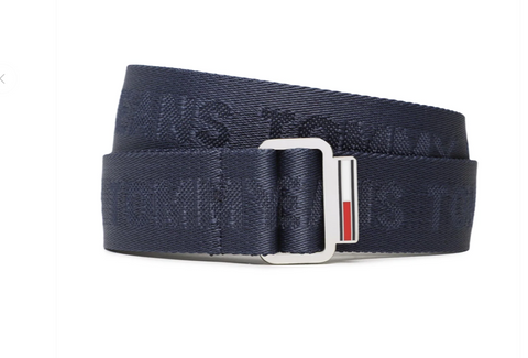 Tommy Jeans Herren Gürtel Tjm Baxter Belt 3.5 dunkelblau