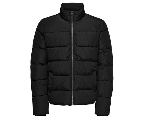 Only & Sons Marlons Modell Herren Daunenjacke Style Winter Jacke Blouson black