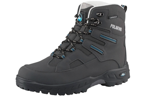 Polarino Flake Mid Outdoorstiefel Boots Wanderstiefel Herren wasserdicht anthrazit