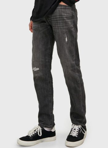 Jack & Jones Mike Vintage Herren Jeans Regular Fit Comfort schwarz