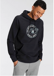 Quiksilver Hoodie Kapuzensweatshirt Surfer Wellenreiter schwarz