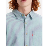 Levi's Herren Hemd Sunset 1 Pocket Freizeit Shirt blau