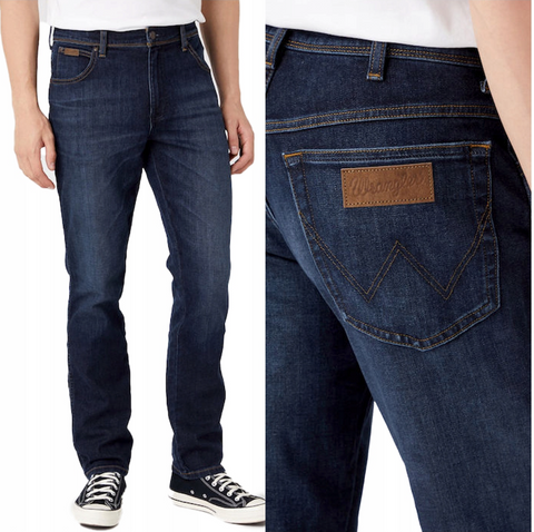 Wrangler Herren Jeans Texas Slim 822 blau