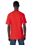Tommy Jeans TJM Classic USA T-Shirt Herren Baumwolle weiß rot