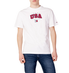 Tommy Jeans TJM Classic USA T-Shirt Herren weiß