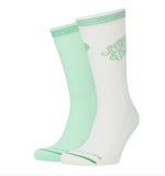 Scotch & Soda Herren Sportsocken Tennissocken Socks 2er Packung Baumwolle weiß grün