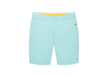TOM TAILOR Herren Regular Fit Tech Chino Shorts türkis blau