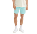 TOM TAILOR Herren Regular Fit Tech Chino Shorts türkis blau