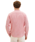 Tom Tailor Herren Hemd Business Freizeithemd rot