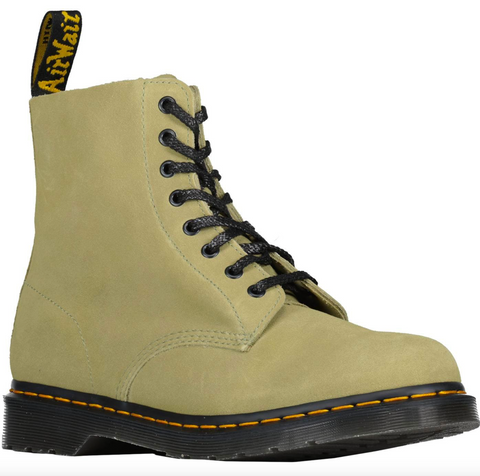 Dr. Martens Boots Stiefel Pascal 1460 Wildleder Schuhe olivegrün