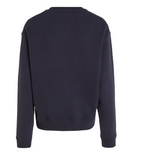 TOMMY HILFIGER  VARSITY FLOCKED LOGO SWEATSHIRT Damen dunkelblau
