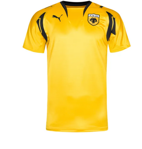 Puma AEK Athen Herren Trikot Fussball Griechenland gelb
